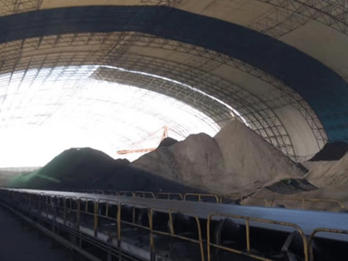 盘锦煤棚料仓网架